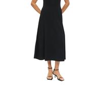 Midi-Kleid mit Teilungsnähten und Eingrifftaschen 40 schwarz 2180754.9999.40