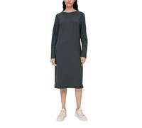 Midikleid im Strukturmuster 38 olive 2135970.7909.38