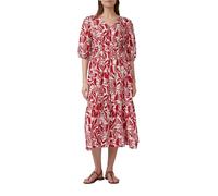 Midikleid aus Baumwolle mit Binde-Details 40 rot 2165756.35A1.40