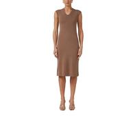 s.Oliver Midikleid aus Viskosemix mit V-Ausschnitt