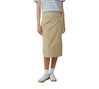 Midirock in Wickel-Optik mit Cargotasche 44 braun 2164309.8363.44