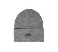 Strickmütze mit Label-Patch ONESIZE grau 2171397.95W0.ONESIZE