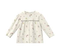 Musselin-Bluse mit All-over-Print und Puffärmeln 92 creme|mehrfarbig 2178526.04A1.92