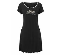 Nachthemd S.OLIVER Gr. 36/38, N-Gr, schwarz Damen Kleider (519771-36) schwarz