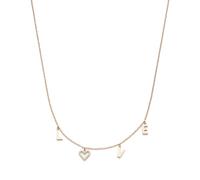 Edelstahlkette mit Schmuck-Details 47 rosé 6011568.45B0.47