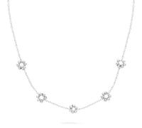 s.Oliver Necklace - Elegante Halskette aus poliertem Edelstahl - Silber - Rolokette 45 cm - wasserfest & hautfreundlich