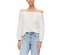 s.Oliver Off-Shoulder-Bluse aus Viskosemix