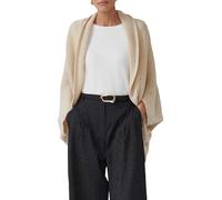 Offene Grobstrickjacke mit Schalkragen L braun 2171472.9305.L