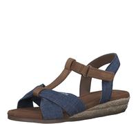 s.Oliver Offene Mädchenschuhe für Kinder, blau, Größe 37 EU