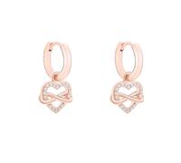 s.Oliver Ohrring - Elegante Creolen aus poliertem 925er Sterlingsilber - roségold - wasserfest & hautfreundlich