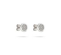 s.Oliver Ohrstecker Crystal Rock – 925er Sterlingsilber mit Schmucksteinen, Damen, wasserfest
