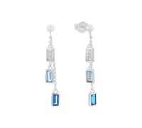 s.Oliver Ohrhänger 2031452 Silber Zirkonia blau