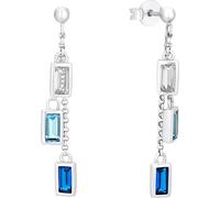 s.Oliver Ohrhänger 2031452 Silber Zirkonia blau