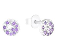 Ohrstecker mit Schmucksteinchen 00 lila 6009220.48E0.00