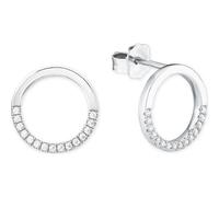 s.Oliver S.Oliver Damen-Ohrstecker 925er Silber Zirkonia silber