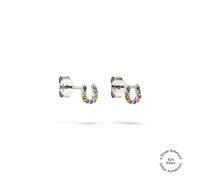 s.Oliver Ohrstecker - Regenbogenhufeisen aus Silber