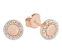 s.Oliver Ohrstecker Damen, Roségold, onesize, 7 mm, Silber 925, rosévergoldet 2032846
