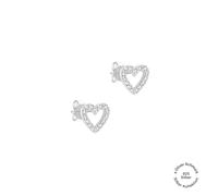 s.Oliver Ohrstecker - aus Silber mit Herz Detail