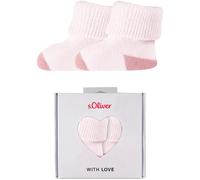 s.Oliver Originals Organic Baby-Socken in Geschenkbox 4203 - rosé