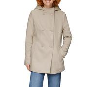 s.Oliver Damen 2158753 Wollmischungs-Mantel, 05W0 Weiß, L