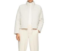 Oversized Jacke mit Steppmuster und seitlichen Druckknöpfen 38 creme 2160698.0330.38