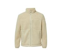 Gefütterte Jacke aus Teddy-Plüsch mit Zip-Details 3XL Beige 2170592.0202.3XL