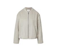 Wollmix-Blouson mit gerafftem Saum XS Beige 2170361.81W6.XS