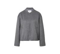 Wollmix-Blouson mit gerafftem Saum XL grau 2170361.97W3.XL
