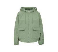 Leichte Outdoor-Jacke im Relaxed Fit mit Fledermausärmeln und Kapuze XS grün 2160701.7369.XS