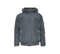 s.Oliver Herren 2156367 Outdoor Jacke mit Kapuze, Grau/Schwarz 9581, XXXXL