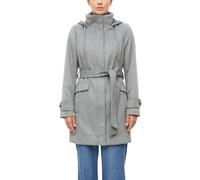 Wollmix-Mantel mit Gürtel im Slim Fit 44 grau 2178805.97W2.44