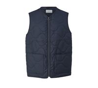 Leichte Steppweste mit aufgesetzten Taschen 4XL blau 2186420.5978.4XL
