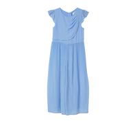 Overall mit Volantärmeln und Plissee 98 blau 2176053.5405.98
