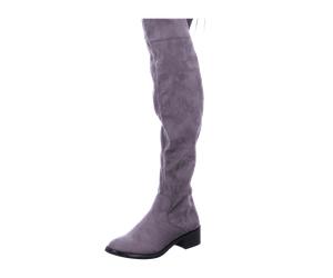 s.Oliver Overknee Stiefel für Damen, grau, Größe 37 EU