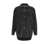 Overshirt aus Cord mit seitlichen Eingrifftaschen 42 grau