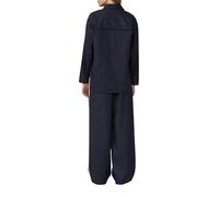 Overshirt mit Nadelstreifen in Oversize 38 blau 2168903.59G8.38