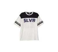 Oversize-Shirt im Trikot-Style 146/152 creme|weiß 2170485.0210.146_152
