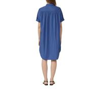 s.Oliver Oversized Blusenkleid mit Smok-Detail Royalblau 38
