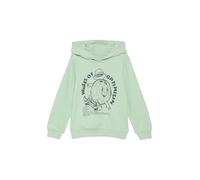 Oversized Hoodie mit Frontprint 92/98 grün