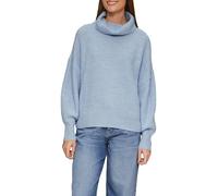 Oversized Pullover mit Rollkragen 42 blau