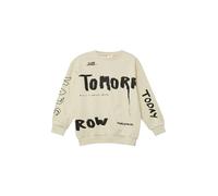 Oversized Sweatshirt mit All-over-Print 134/140 beige 2172861.80D2.134_140