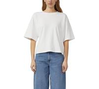 Oversized T-Shirt aus Baumwoll-Interlockjersey 40 weiß 2177051.0100.40