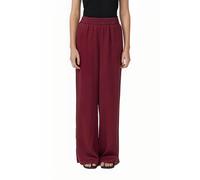 Twillhose mit Eingrifftaschen und Wide Leg 40 rot 2169107.3902.40