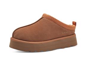 s.Oliver Pantoffel Plattform 5-27104-43 cognacbraun Hausschuhe Damen, Größe Euro (US) 38 (7)