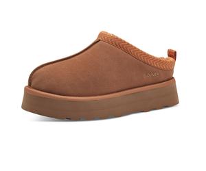 s.Oliver Pantoffel Plattform 5-27104-43 cognacbraun Hausschuhe Damen, Größe Euro (US) 39 (8)