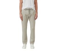 Chinohose S.OLIVER, Damen, Gr. 31, Länge 32, khaki, Web, Obermaterial: 78% Baumwolle, 20% Polyethylen, 2% Elasthan, unifarben, normal lang, Hosen Chinohose, mit Stretch und elastichem Bund (66187963-3