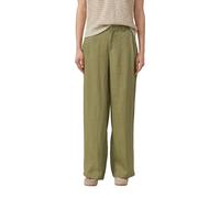 Wide-Leg-Hose aus Leinen 34/REG olive 2176746.7900.34_REG