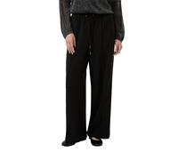 s.Oliver Fließende Hose mit geradem Bein und Elastikbund