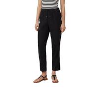 Ankle-Jogpants aus Leinenmix 38 schwarz 2164288.9999.38