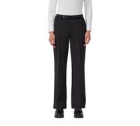 Wide-Leg-Hose aus Scuba mit Logo-Gummibund 46/REG schwarz 2165453.9999.46_REG